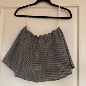 Tube top with shelf bra